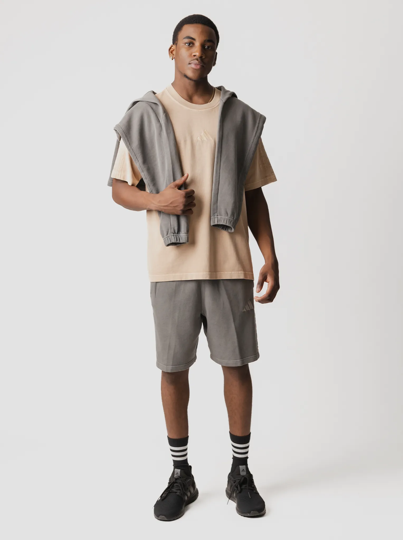 Unique Piece Outdoor Activity All SZN French Terry Washed Shorts 8"