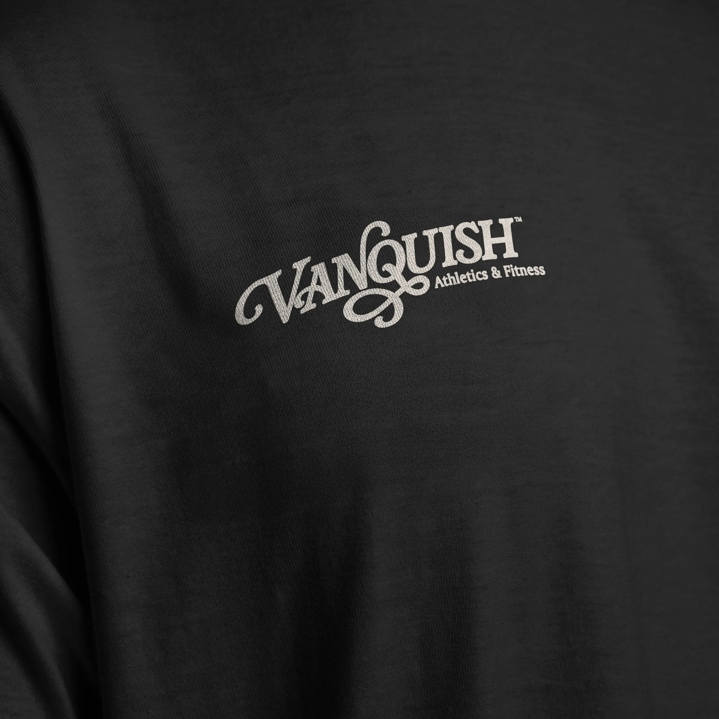 Vanquish Revolve Clubhouse Black Oversized T Shirt Kids playfulness High Density Knit