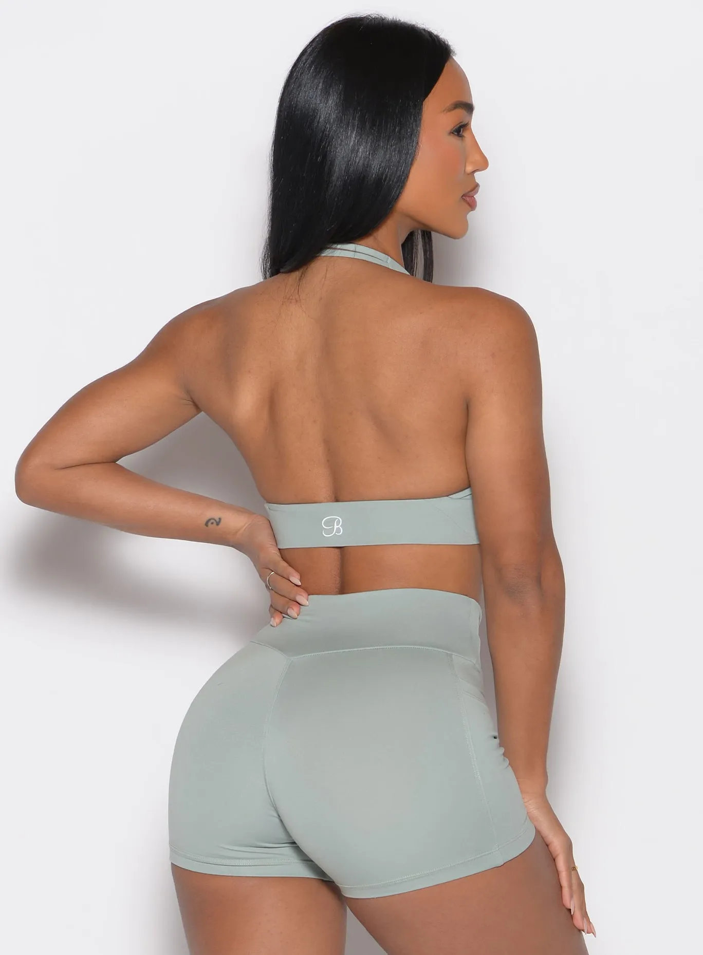 Crease-resistant Backless Knot Bra