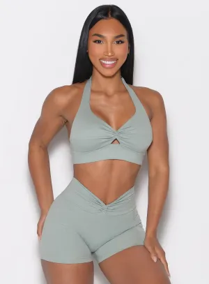 Backless Knot Bra Ergonomic Cut