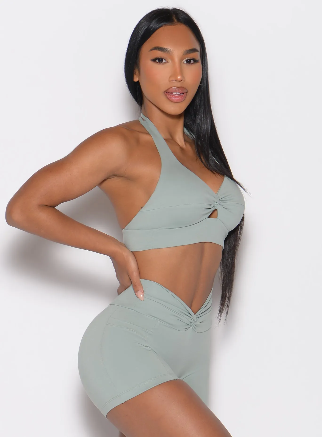 quick-drying Backless Knot Bra