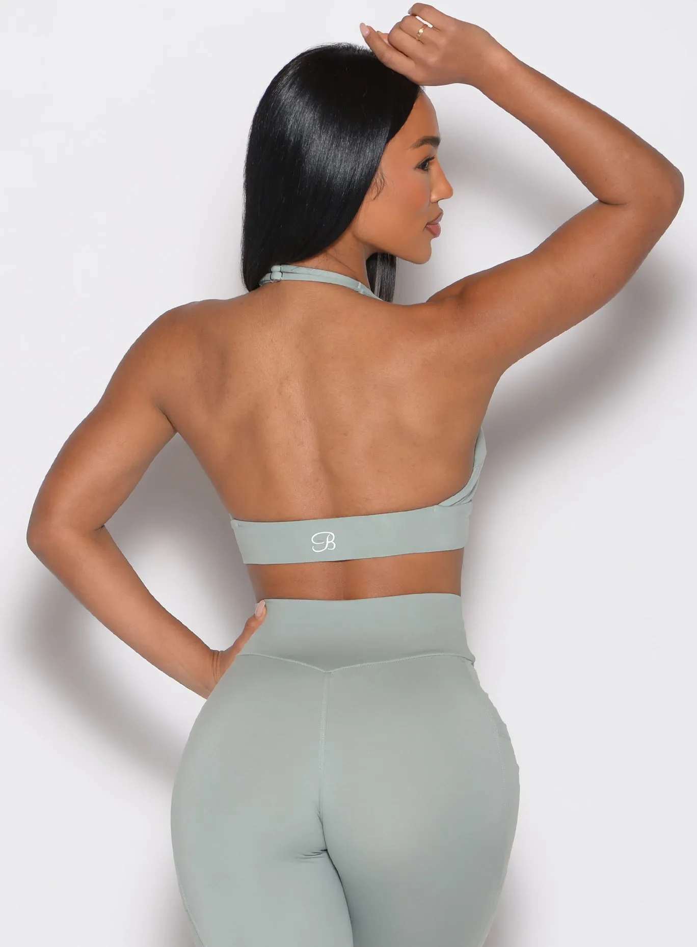 Adjustable Wear Fully Encapsulated Cups Backless Knot Bra