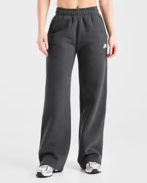 Retro Athletics Oversized Straight Leg Joggers - Charcoal Cluster Cyclists of all ages