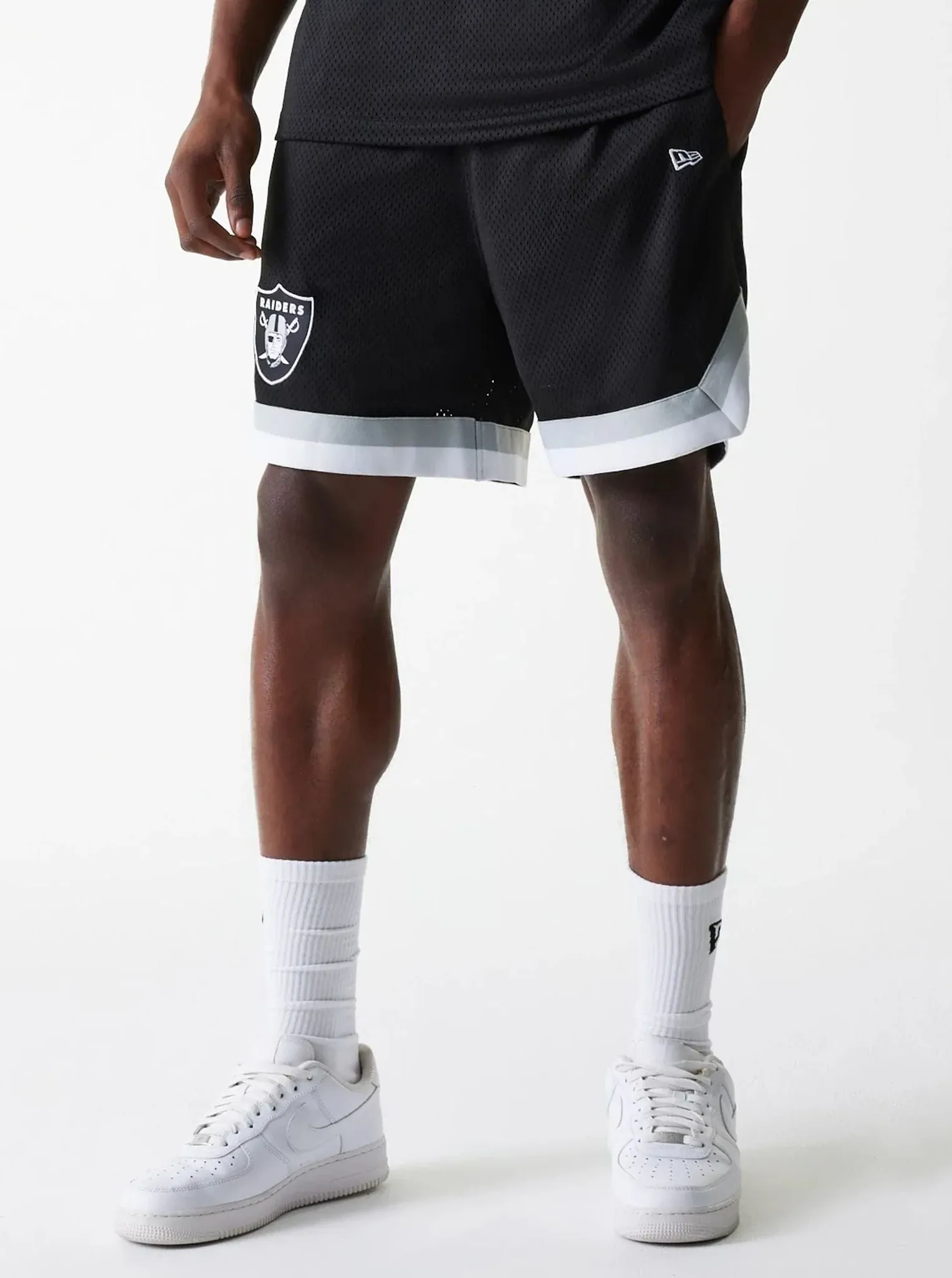 Las Vegas Raiders Mesh Short Abrasion Resistant Fabric