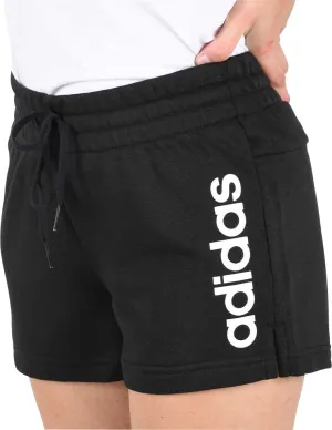 Versatile Shorts adidas Essentials Slim Logo Womens Training Shorts - Black