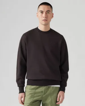 Airy Touch Mid Rise Levi's? Authentic Crew Sweat - Black Agate GD