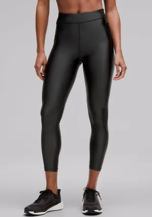 Satin Shine High-Rise Tight 25" Gusset Crotch Design Natural Touch