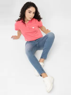 Women's 711 Blue Skinny Fit Mid Rise Jeans Work Ready Neutral