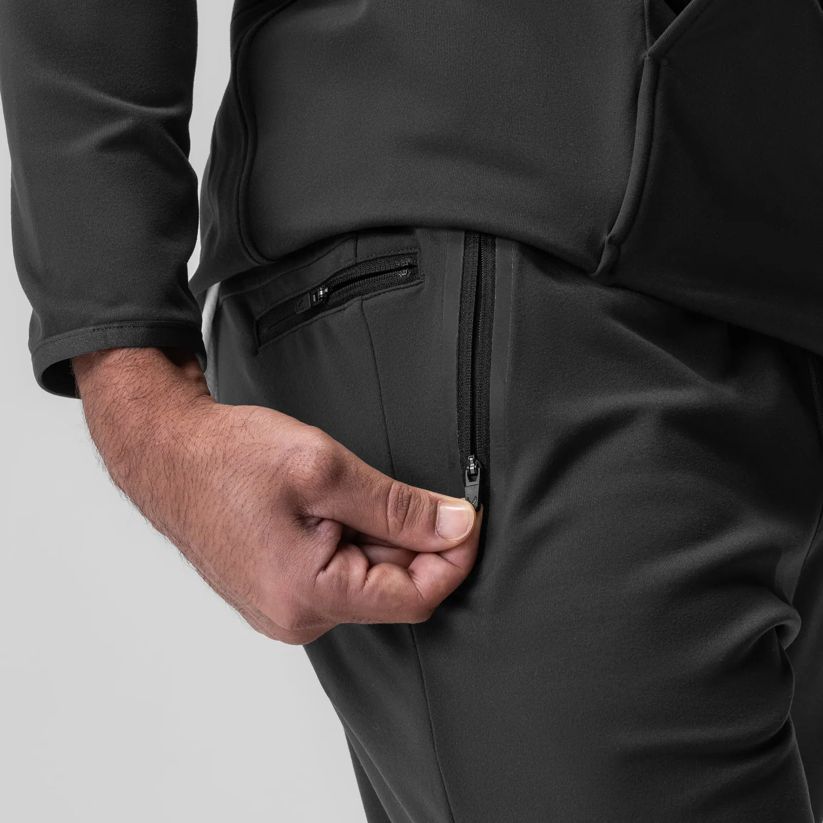 Quick Fit 0955. Performance Fleece Jogger - Space Grey