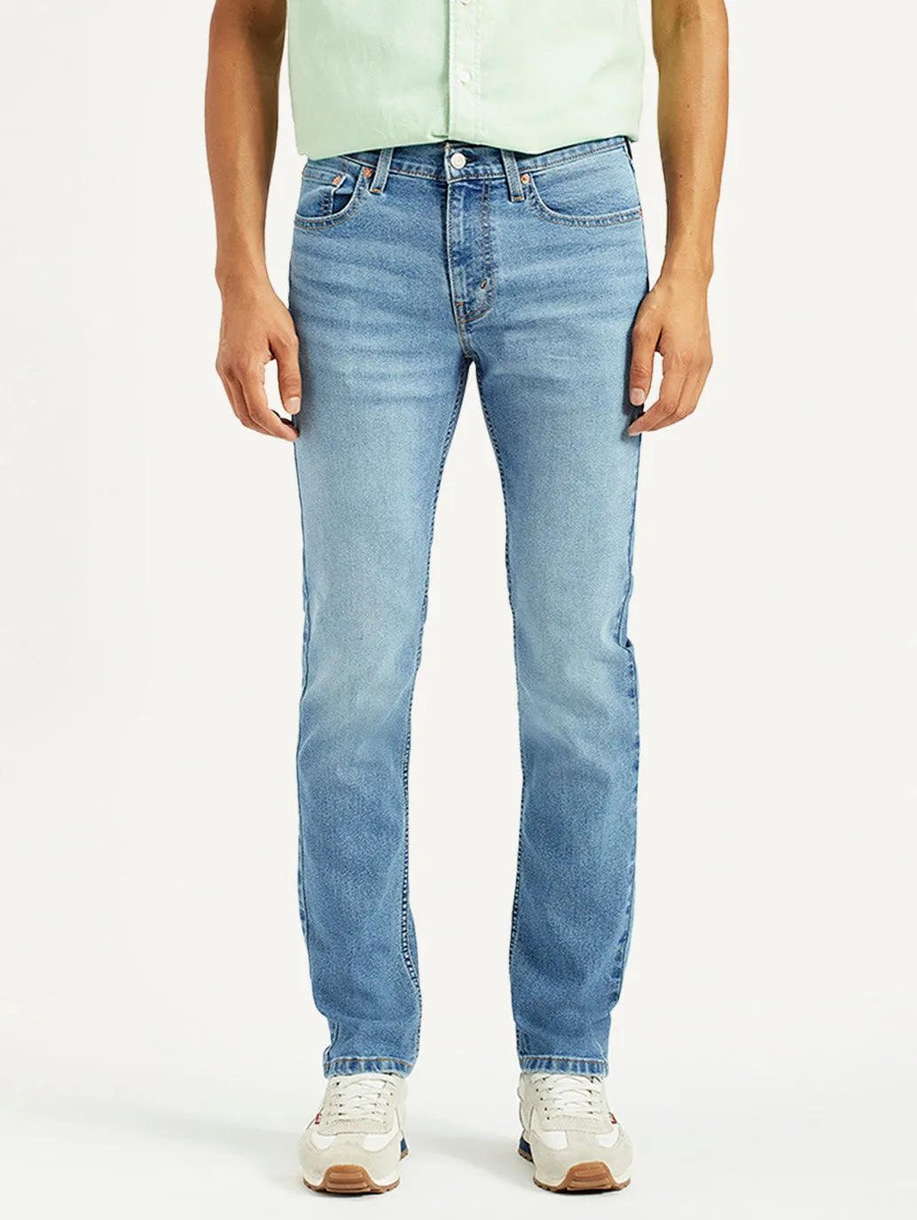 Classic Vibe Men's 511 Med Indigo Slim Fit Mid Rise Jeans