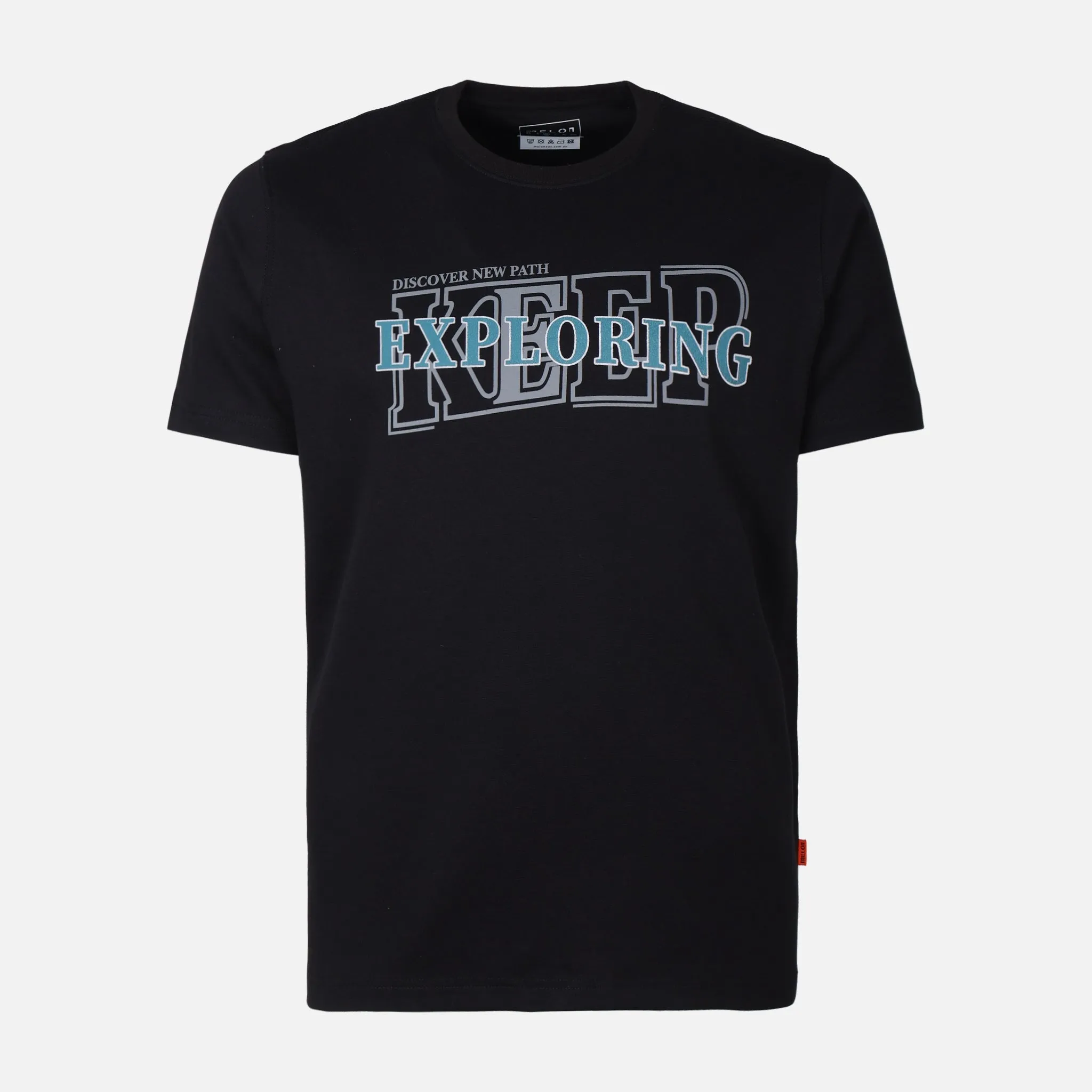 DoubleLayeredHem MEN T-SHIRT ROUND NECK REGULAR FIT