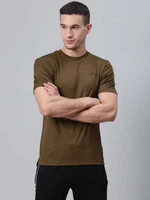 TumbleDry Safe british retro Alcis Men Solid Green Crew
