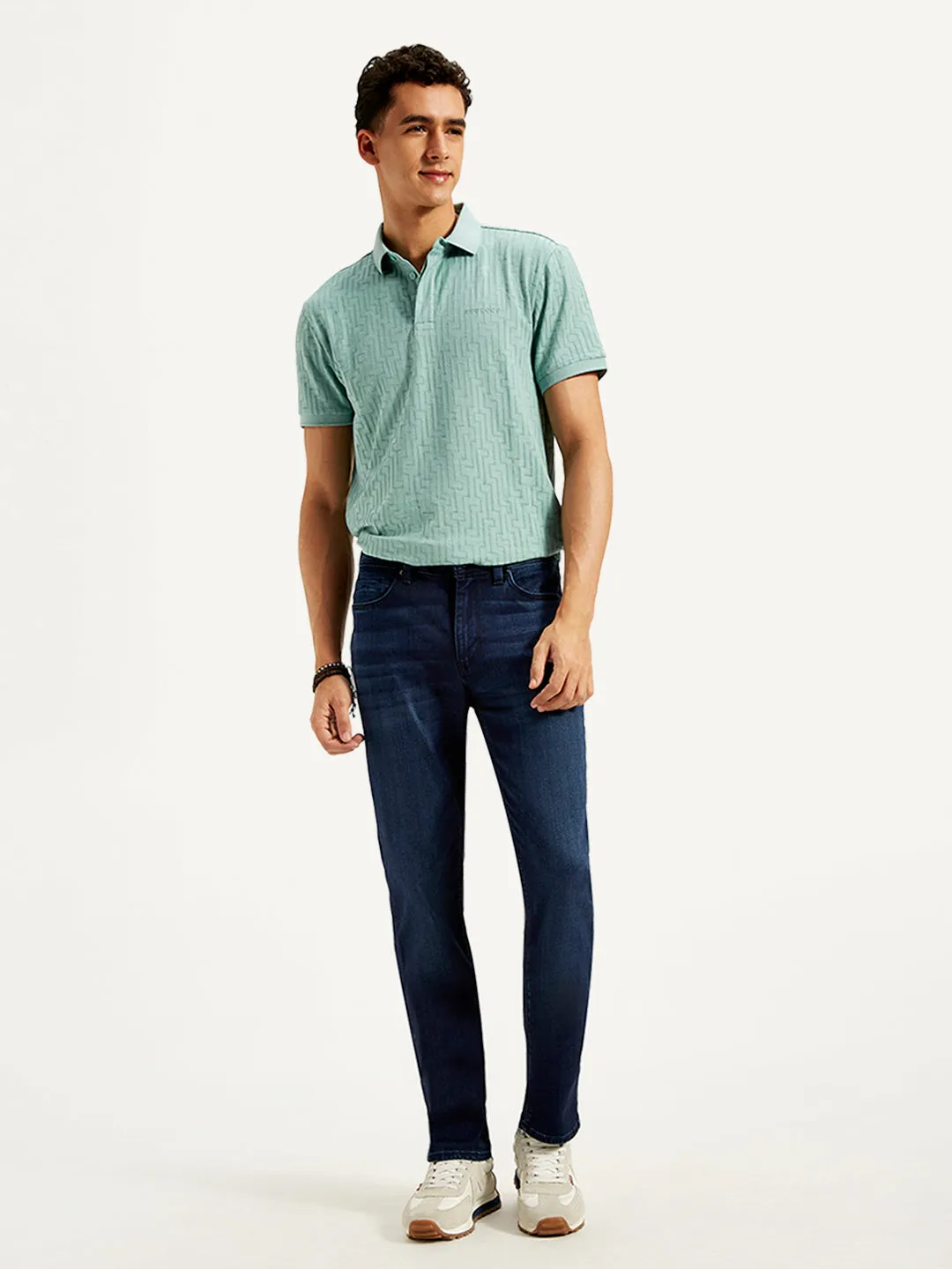 Men's Redloop 511 Slim Fit Mid Rise Jeans Daily Essential
