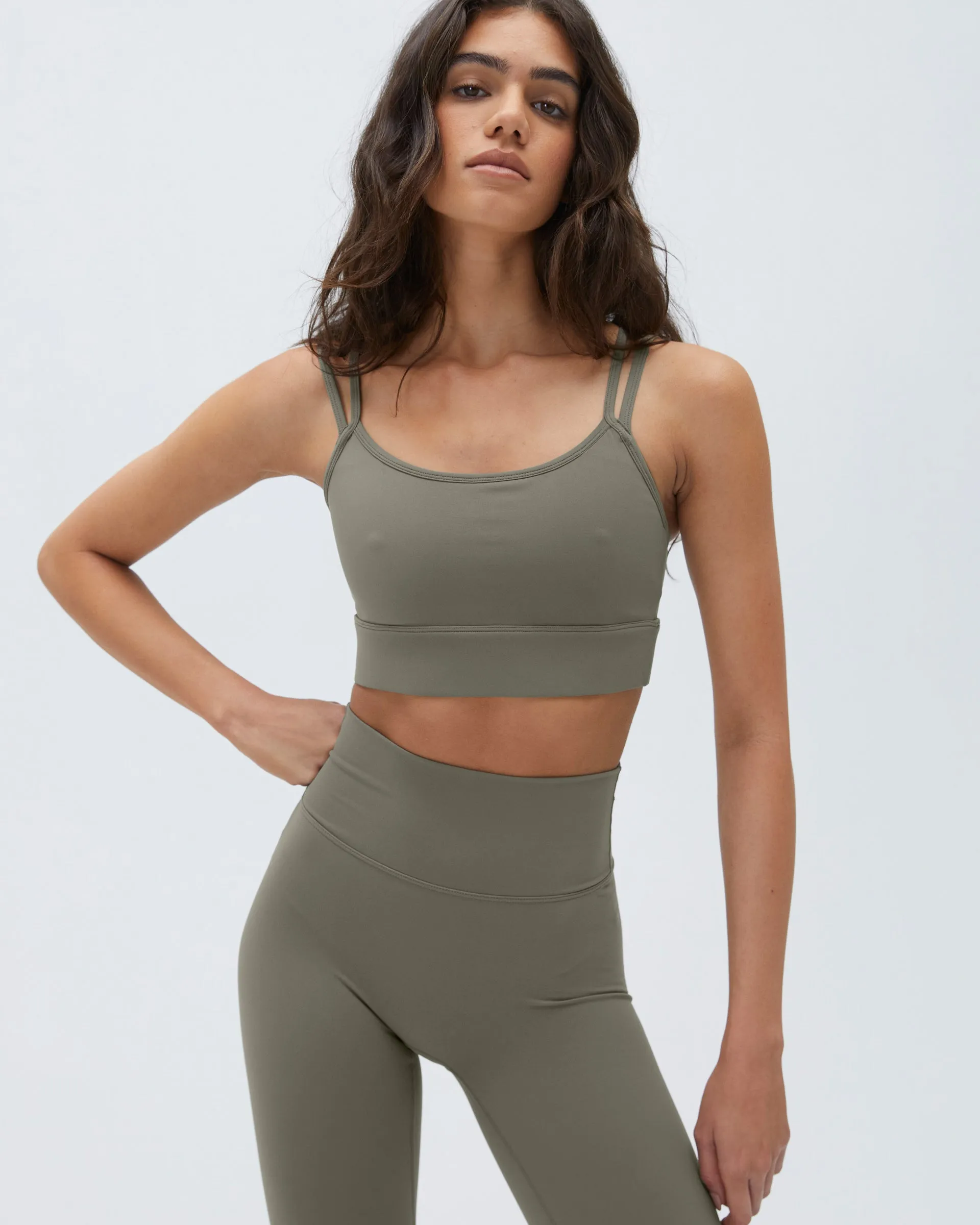 Trend Seeker Airport Travel Ultimate Leggings - Olive Green