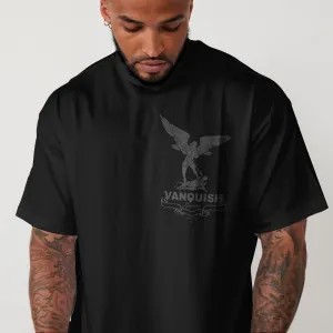 Modern Simplicity Kids playfulness Vanquish Revolve Saints Black Oversized T Shirt
