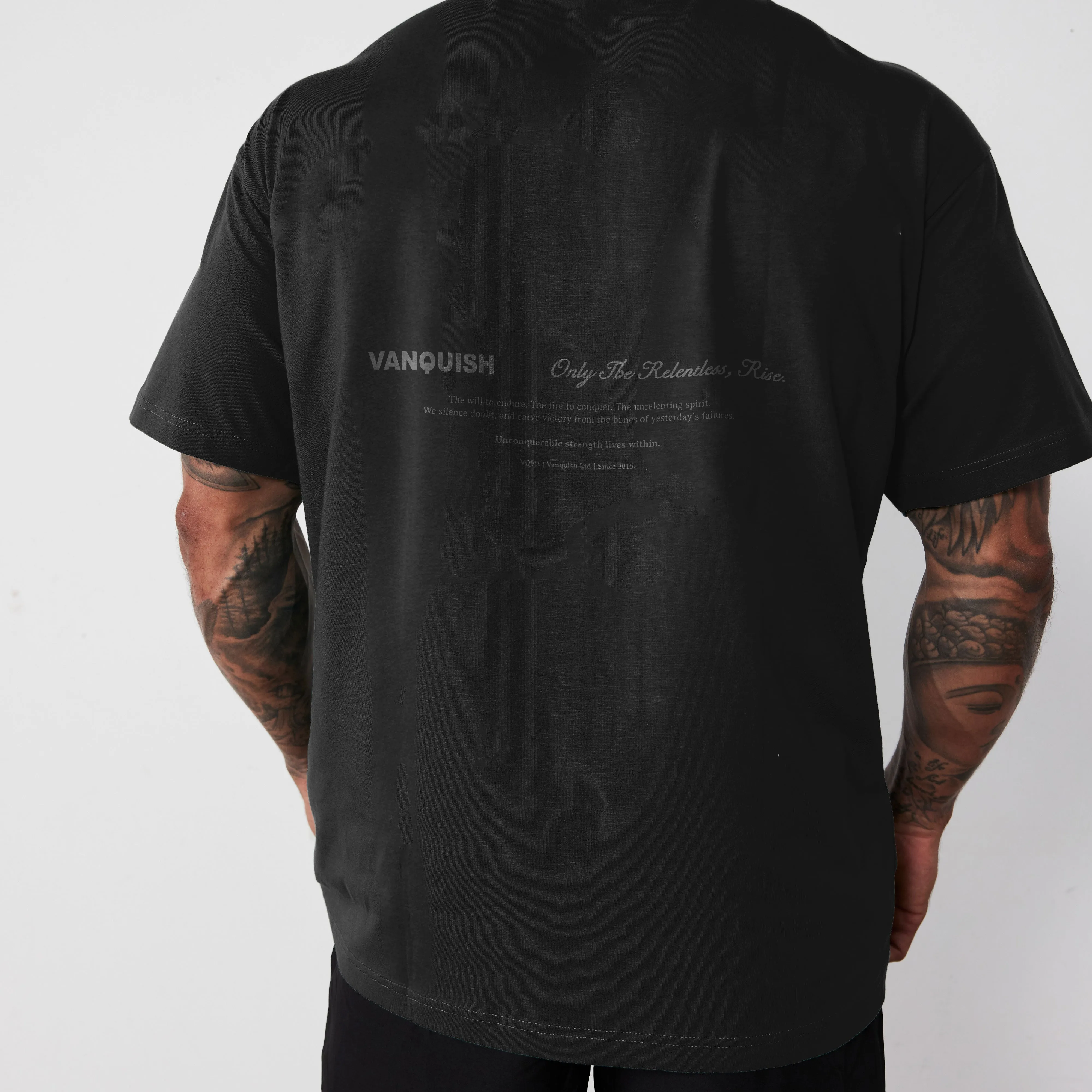 Summer Wear cyber monday Vanquish Revolve Saints Black Oversized T Shirt