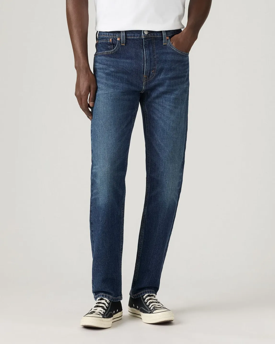 Evening Stroll Comfy Levi's? 502 Regular Tapered Mens Jeans - Free As A Bird