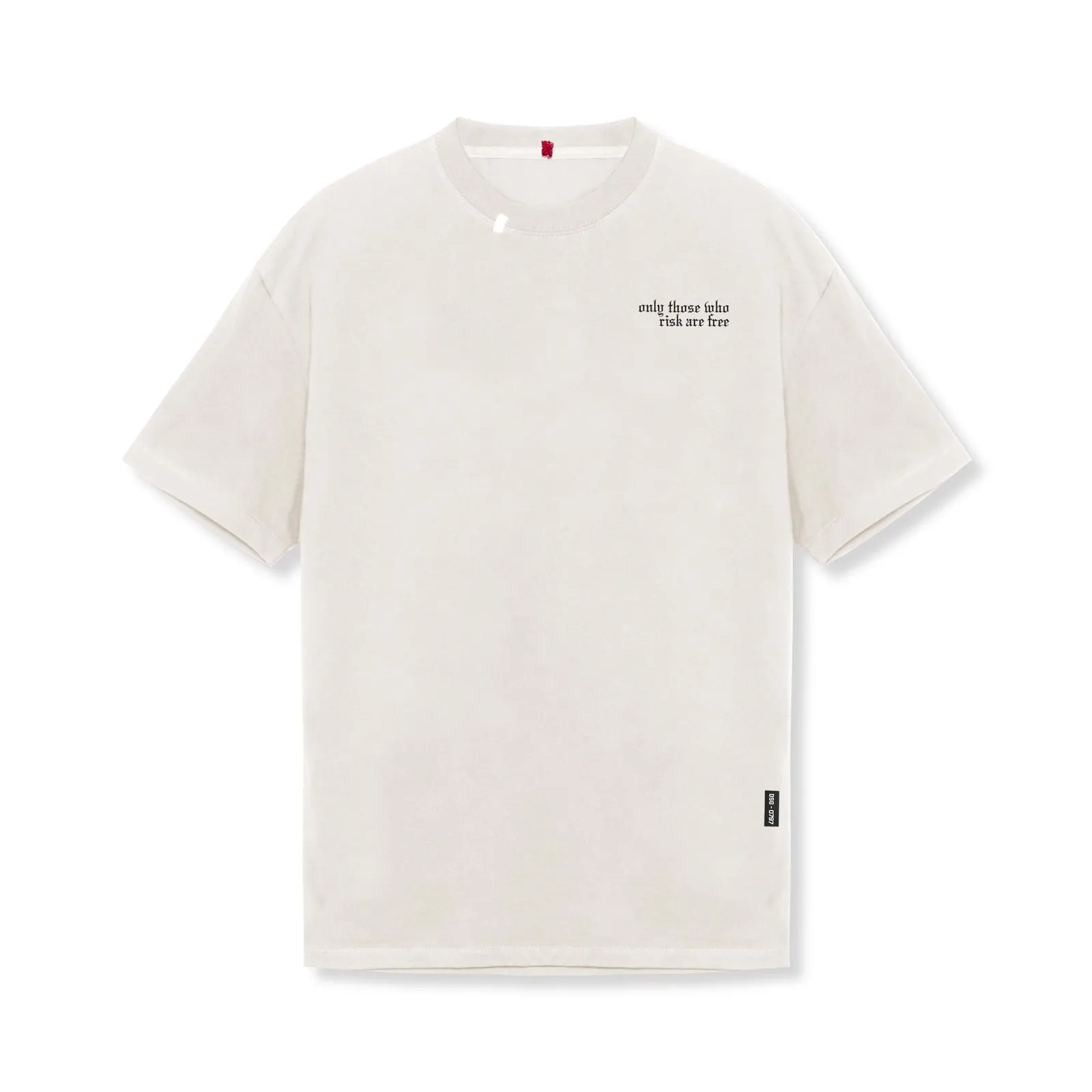 Travel Comfort Style 0797. Tech Essential? Relaxed Tee - Stone "Brush Wings/ASRV"