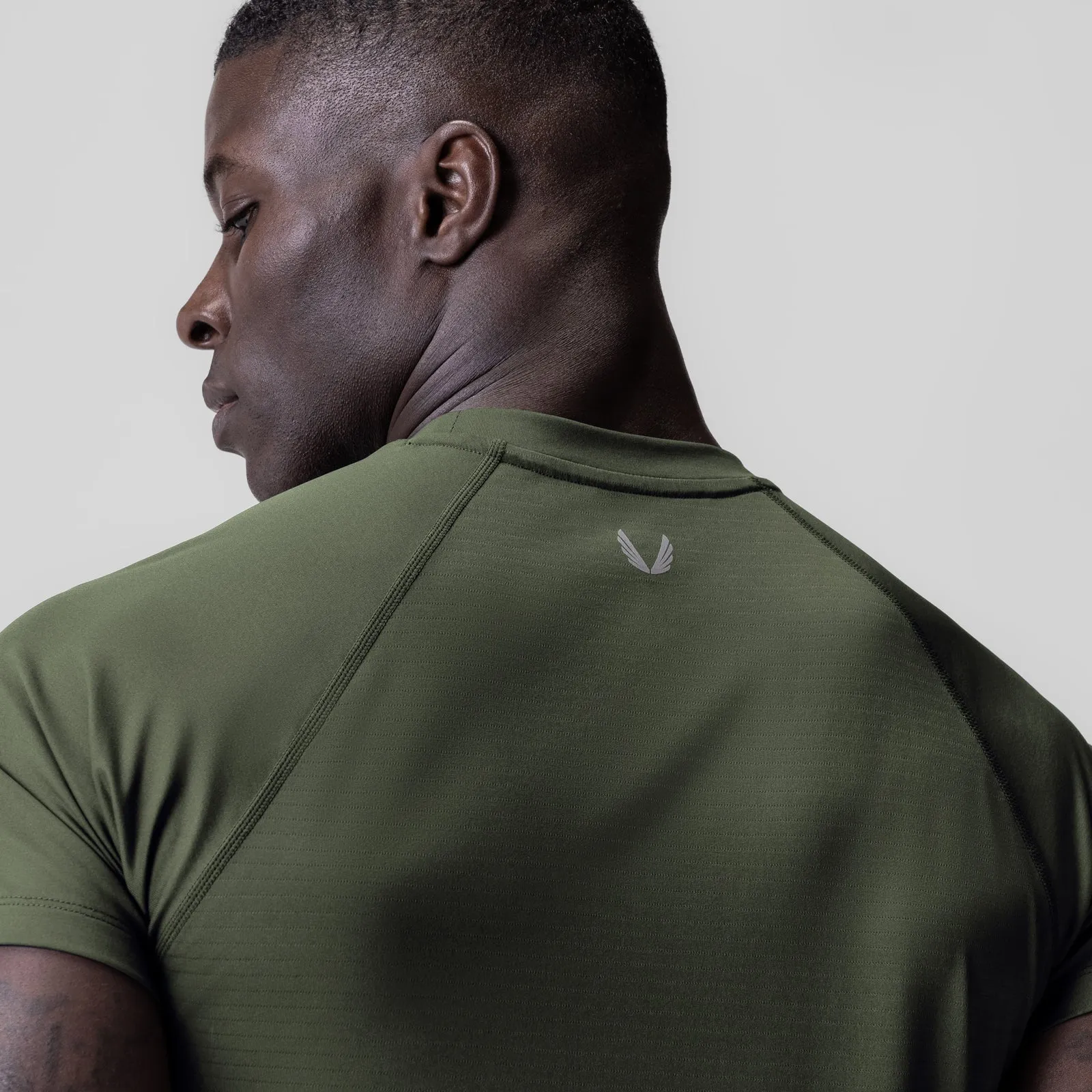 Easy-to-Style Top Sleeveless freedom 0839. 3D-Lite? 2.0 Lycra? Fitted Tee - Olive "OTWR"