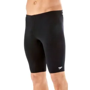 Odor Control Tech Speedo Endurance Plus Mens Jammer Swim Shorts - Black