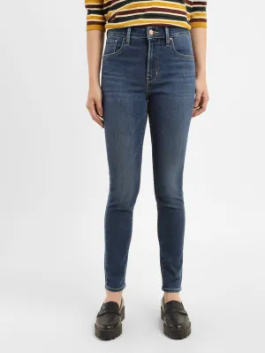 Women's 721 Blue Skinny Fit High Rise Jeans Seasonal piece