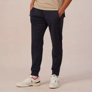 Anti Pilling Surface Abrasion Proof Reinforcements Jogger Moda Pant - Blu