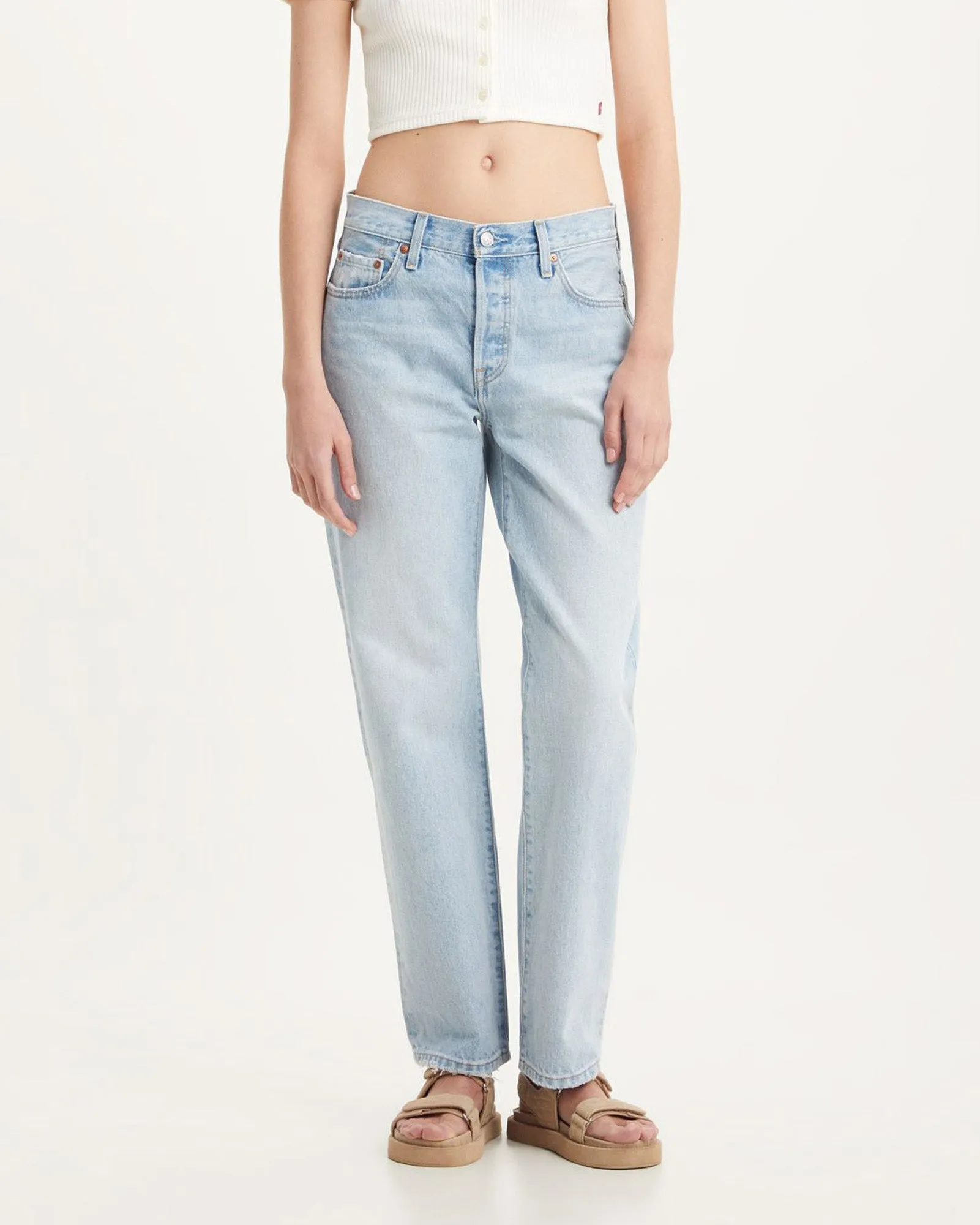 Levi's? Womens 501 90's Relaxed Straight Fit Jeans - Ever Afternoon Street Casual Classic Gym Ready