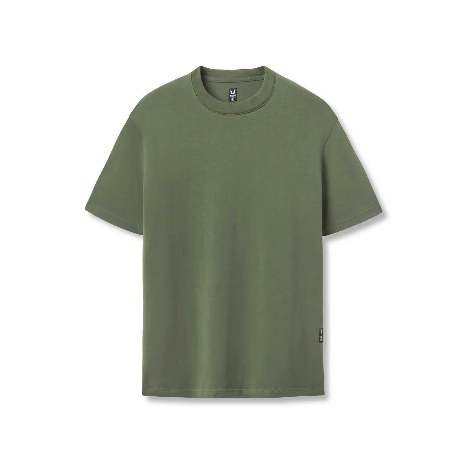 0923. Supima? Essential Tee - Olive Office Wear