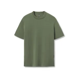 0923. Supima? Essential Tee - Olive Office Wear