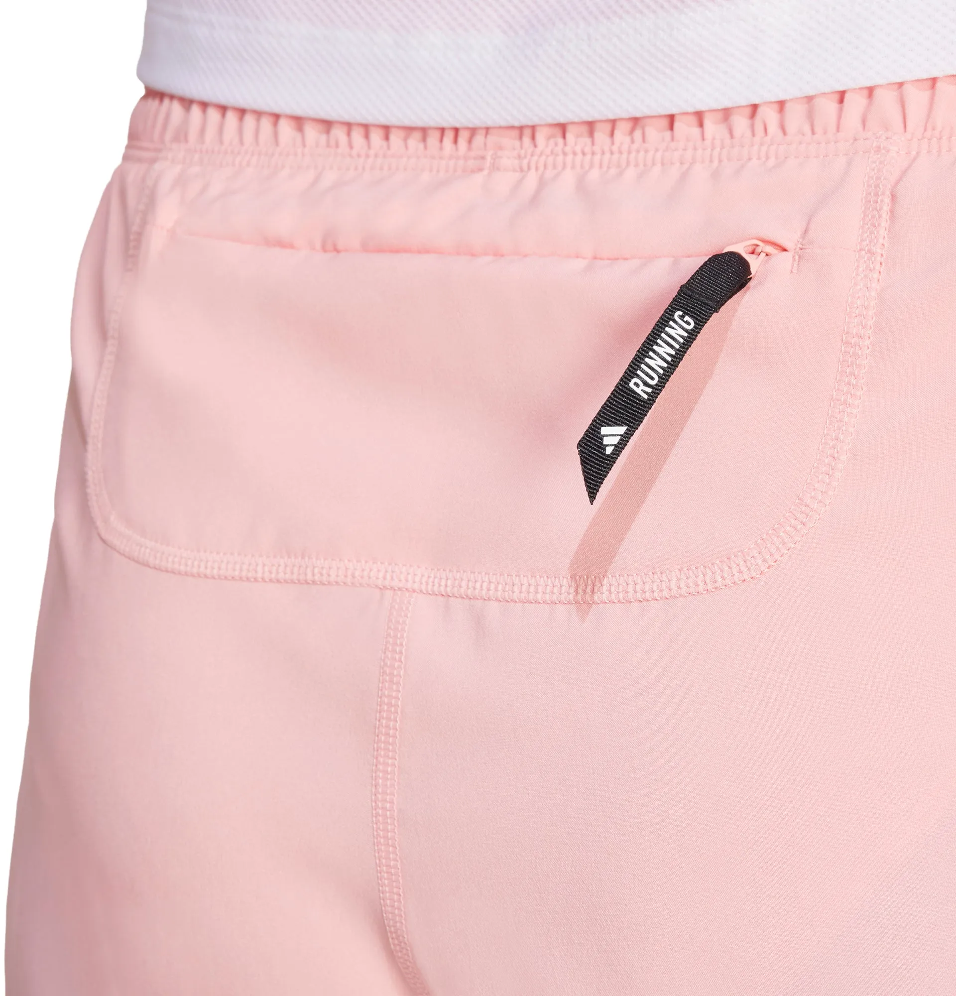 Cold Weather Gear SoftInnerLining adidas Own The Run 4 Inch Womens Running Shorts - Pink