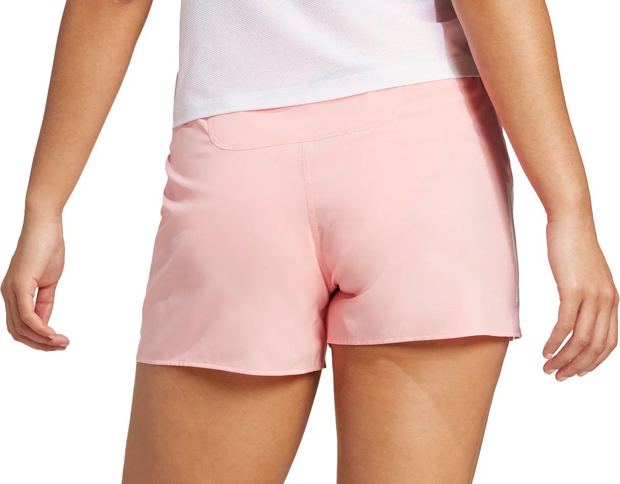 adidas Own The Run 4 Inch Womens Running Shorts - Pink DurableStitching NoChafeFinish