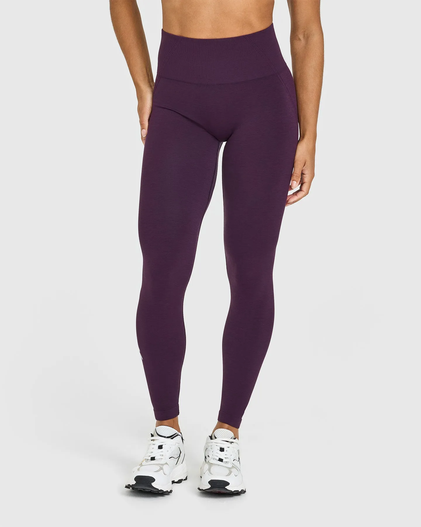 art industry Compact Storage Feature Effortless Seamless Leggings | Blackberry Purple Sleek Cut