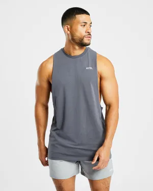 Force Tank - Charcoal Lightweight Packable Design UV Protection StaticDissipativeFabric