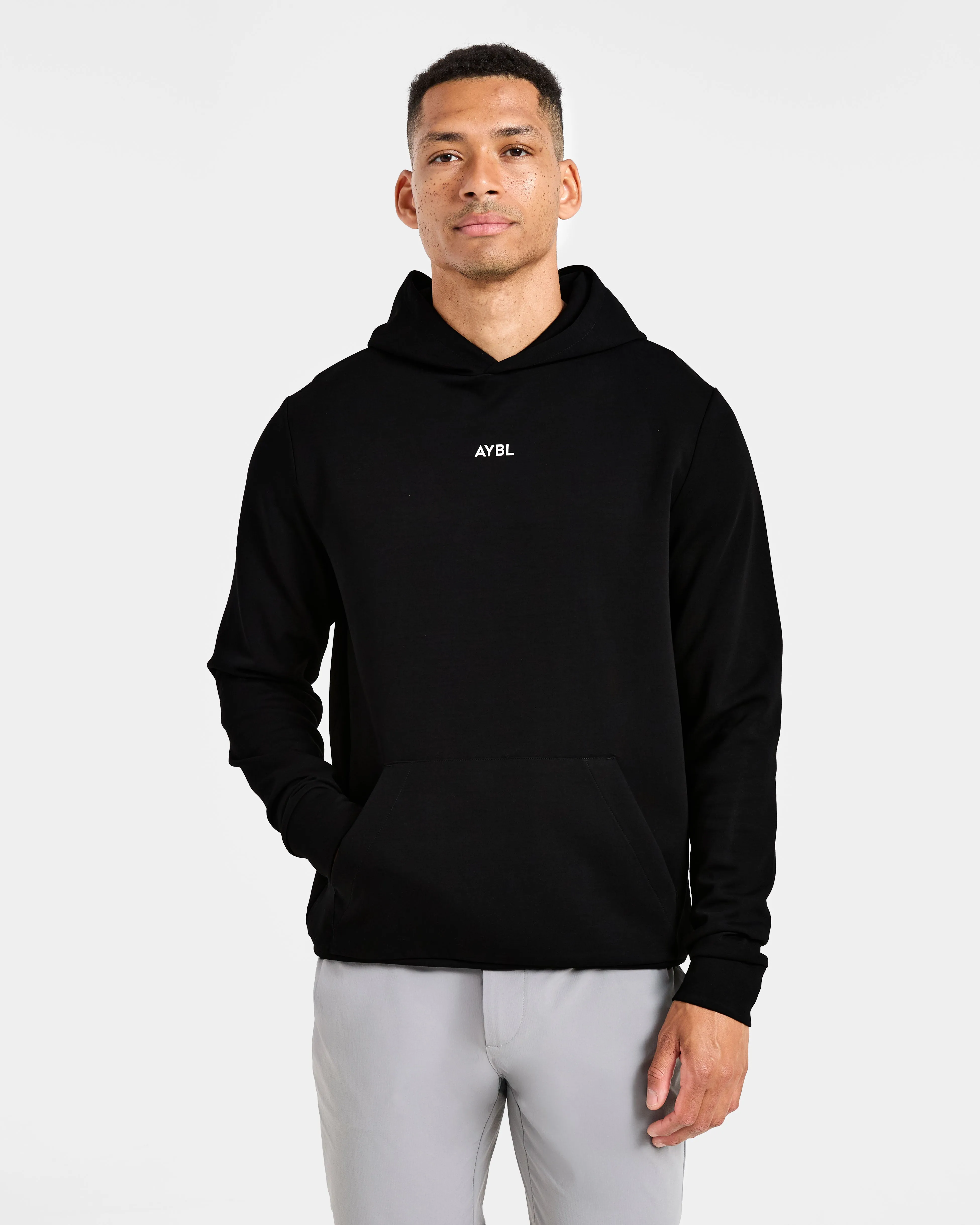 Performance Hoodie - Black Weekend Brunch Street Fashion