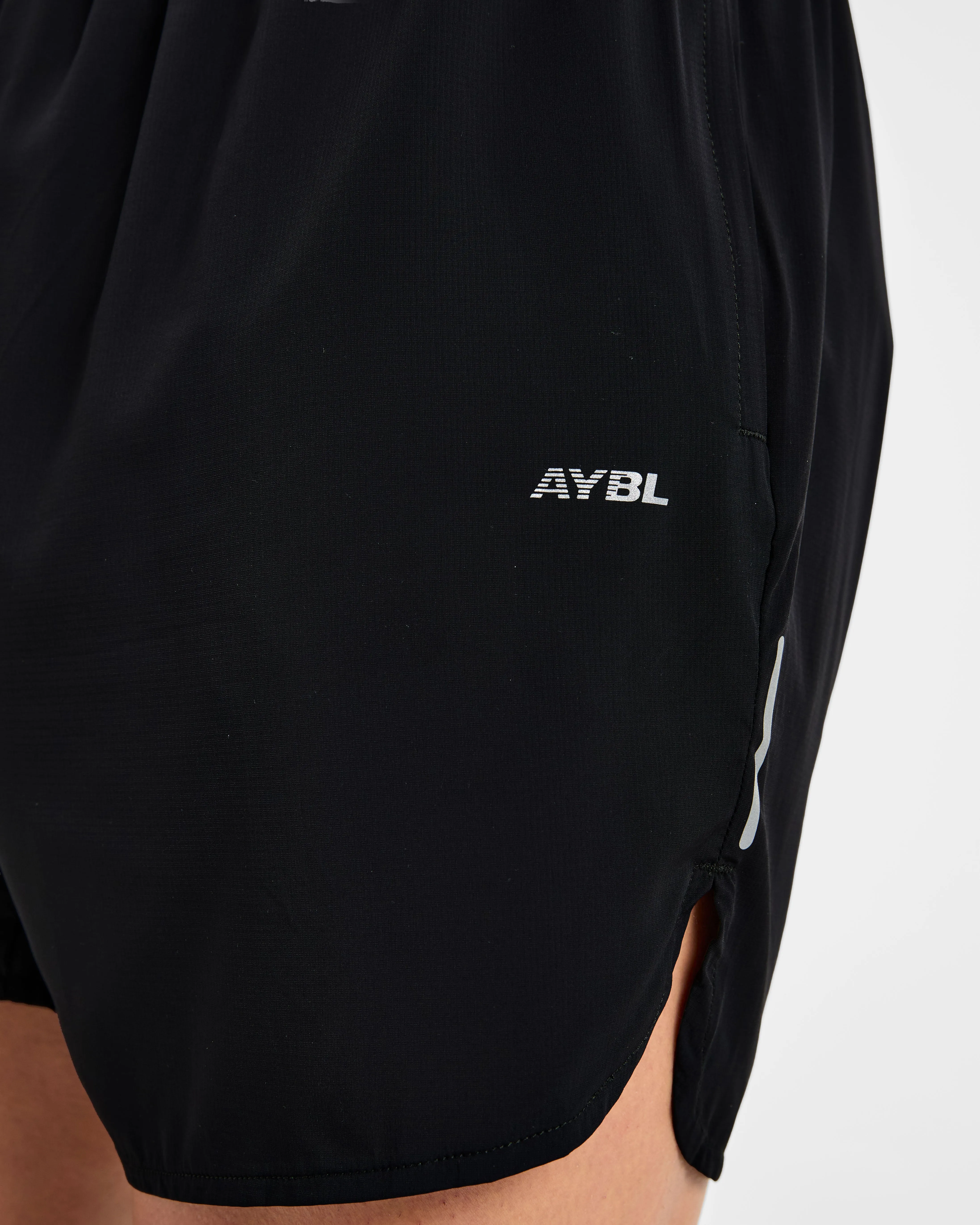 Chill Comfort Breezy Comfort Run Speed Shorts - Black