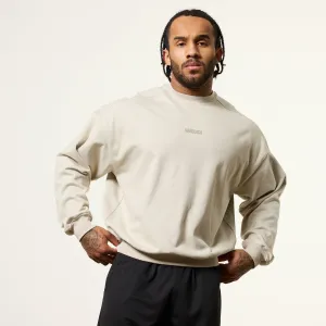 Vanquish Essential V2 Stone Oversized Boxy Sweatshirt Swimming wear