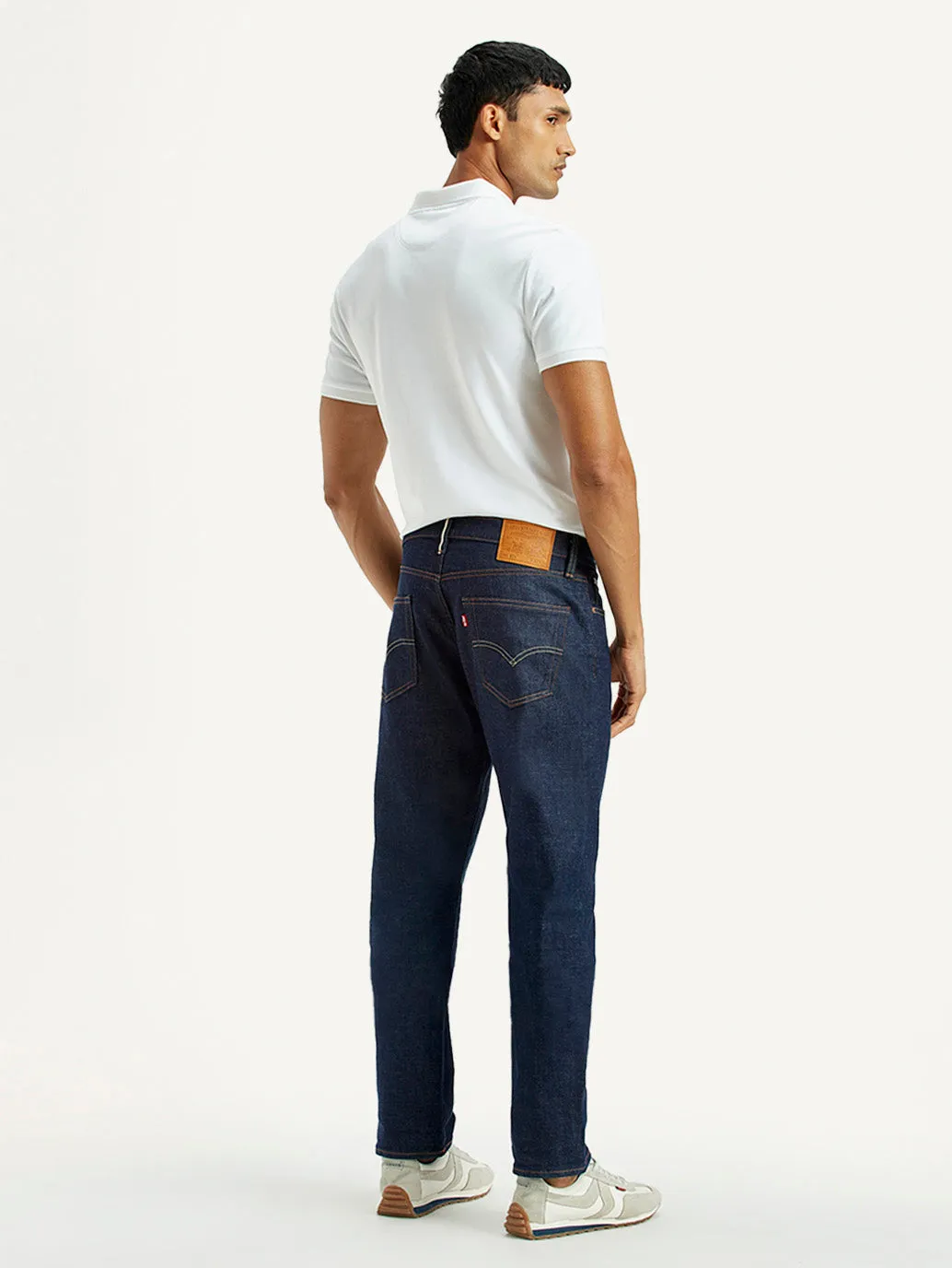 Rainy Day Brunch Outfit Office Casual Men's 511 Dark Indigo Slim Fit Mid Rise Selvedge Jeans