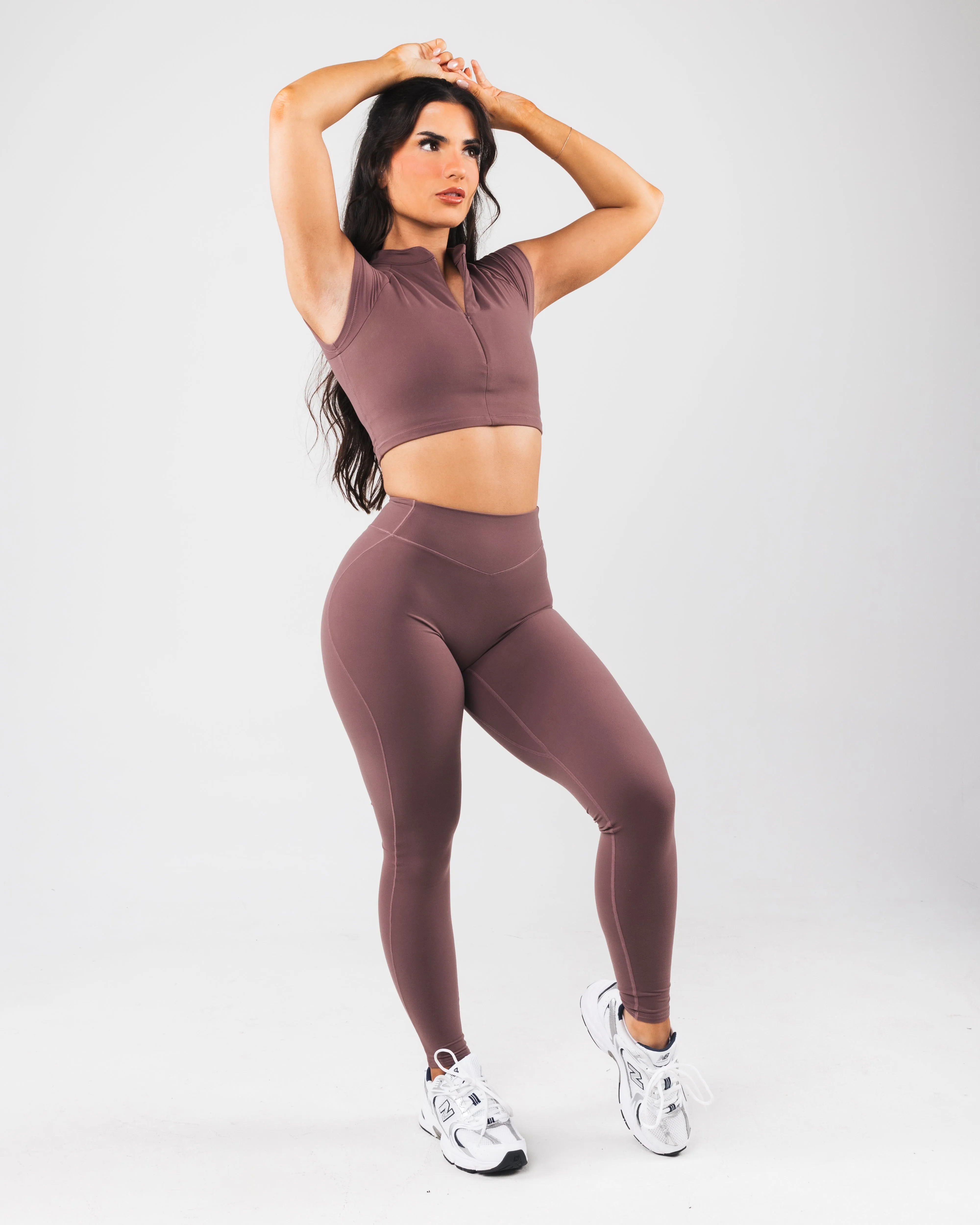 Wear under clothes seams Simple KDM Zip Bra - Sugar