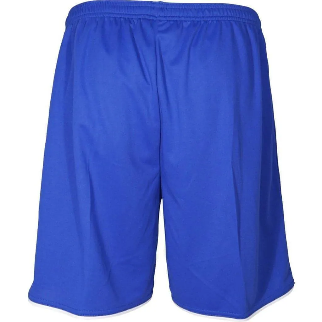 More Mile Premier Mens Football Shorts - Blue laid-back style