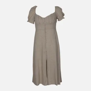 LADIES SHORT SLEEVE DRESS WrinkleResistant Fabric