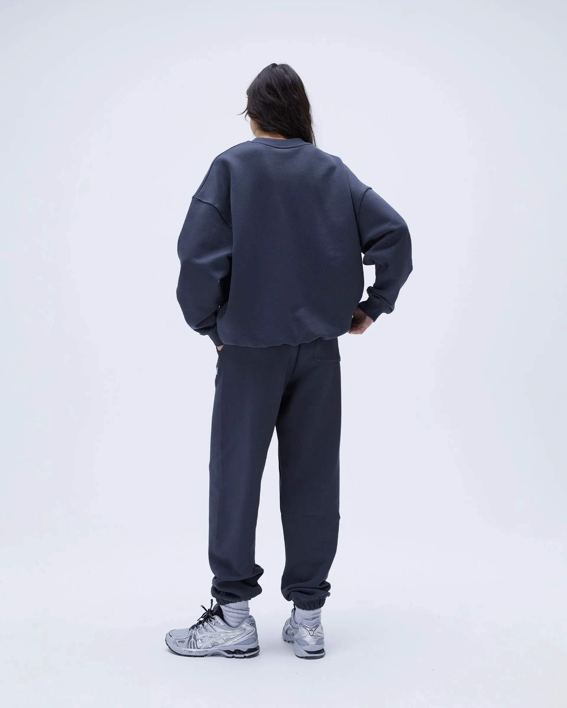 LowProfileTopstitching Varsity Sweatpants - Midnight Blue