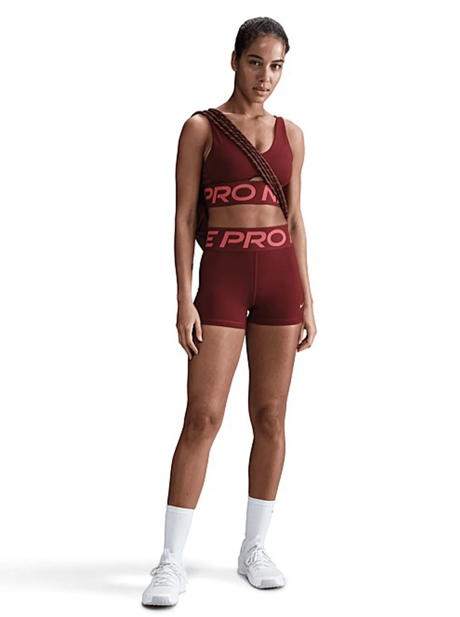 Effortless Wear Pro Indy Plunge Medium-Support Padded Sports Bra