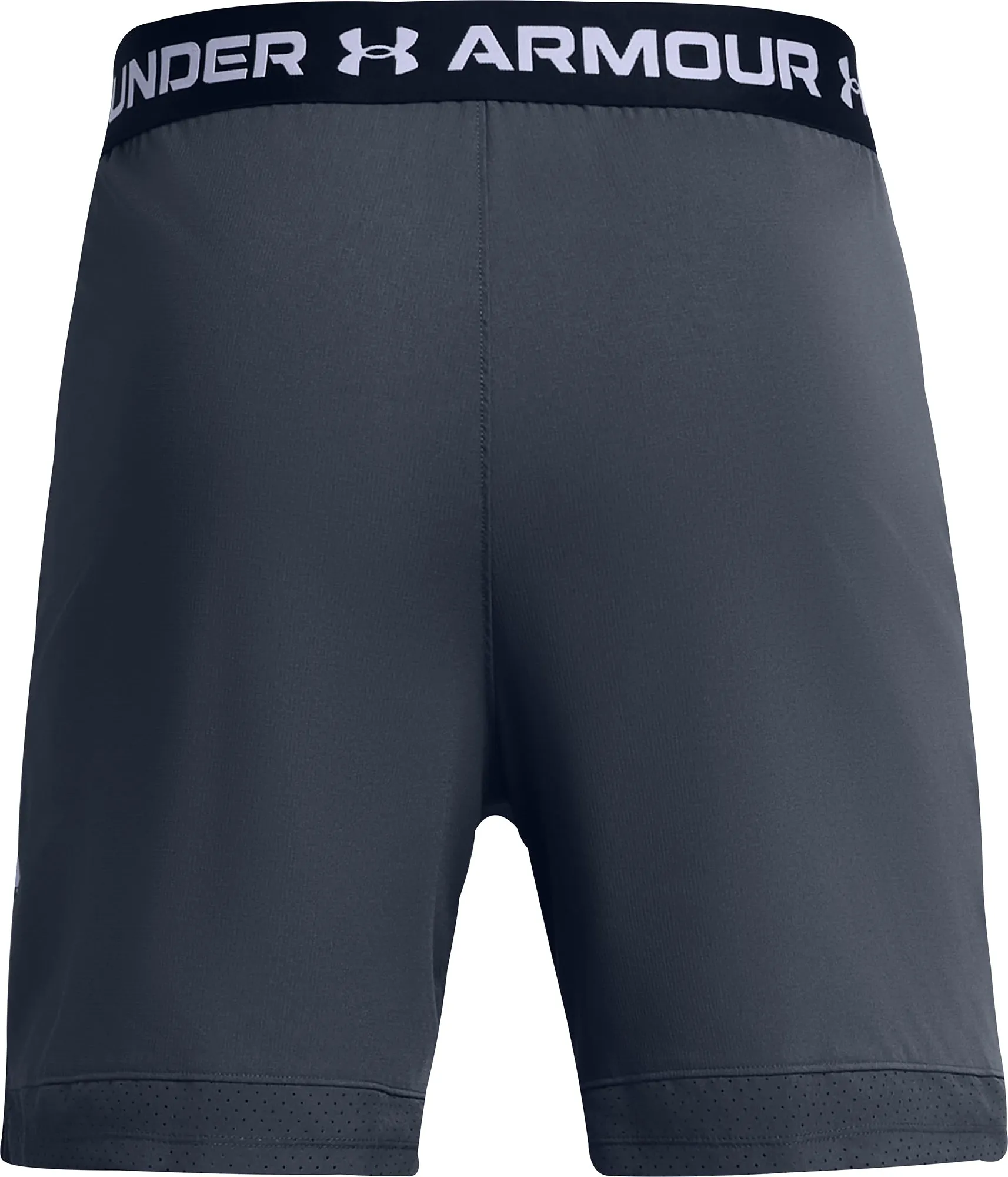 Crisp Texture Under Armour Vanish Woven 6 Inch Graphic Mens Training Shorts - Grey