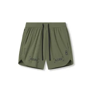 Lounge Fit 0823. Tetra-Lite? 7" Linerless Short - Olive "Bracket"