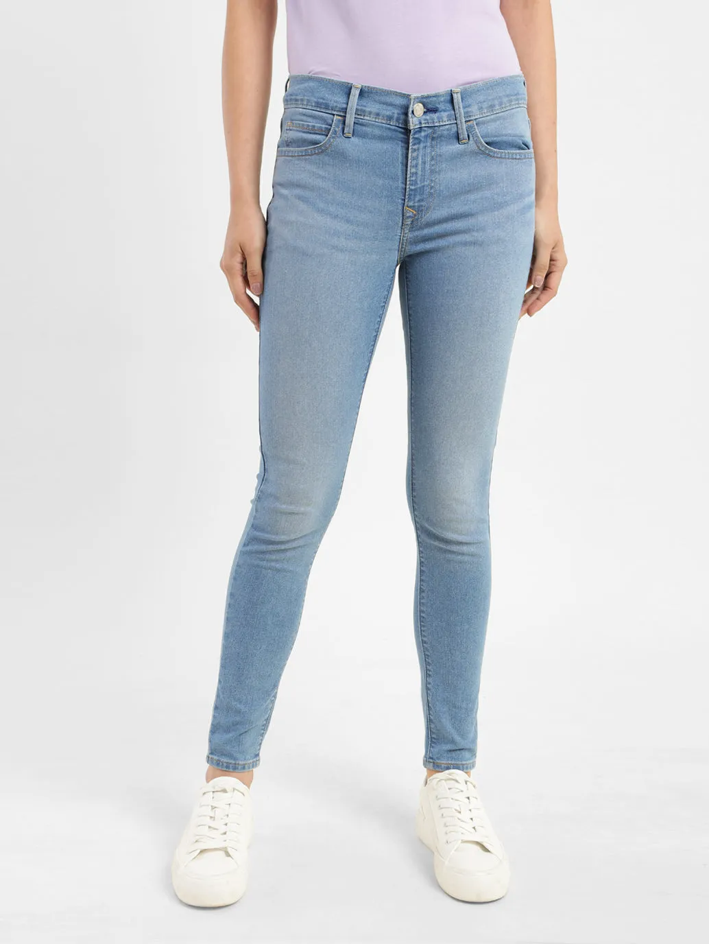 Slim Vintage Lover Women's 710 Blue Skinny Fit Mid Rise Jeans
