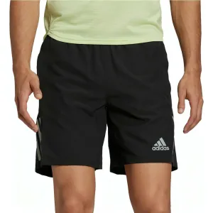 adidas Own The Run 5 Inch Mens Running Shorts - Black stain - resistant