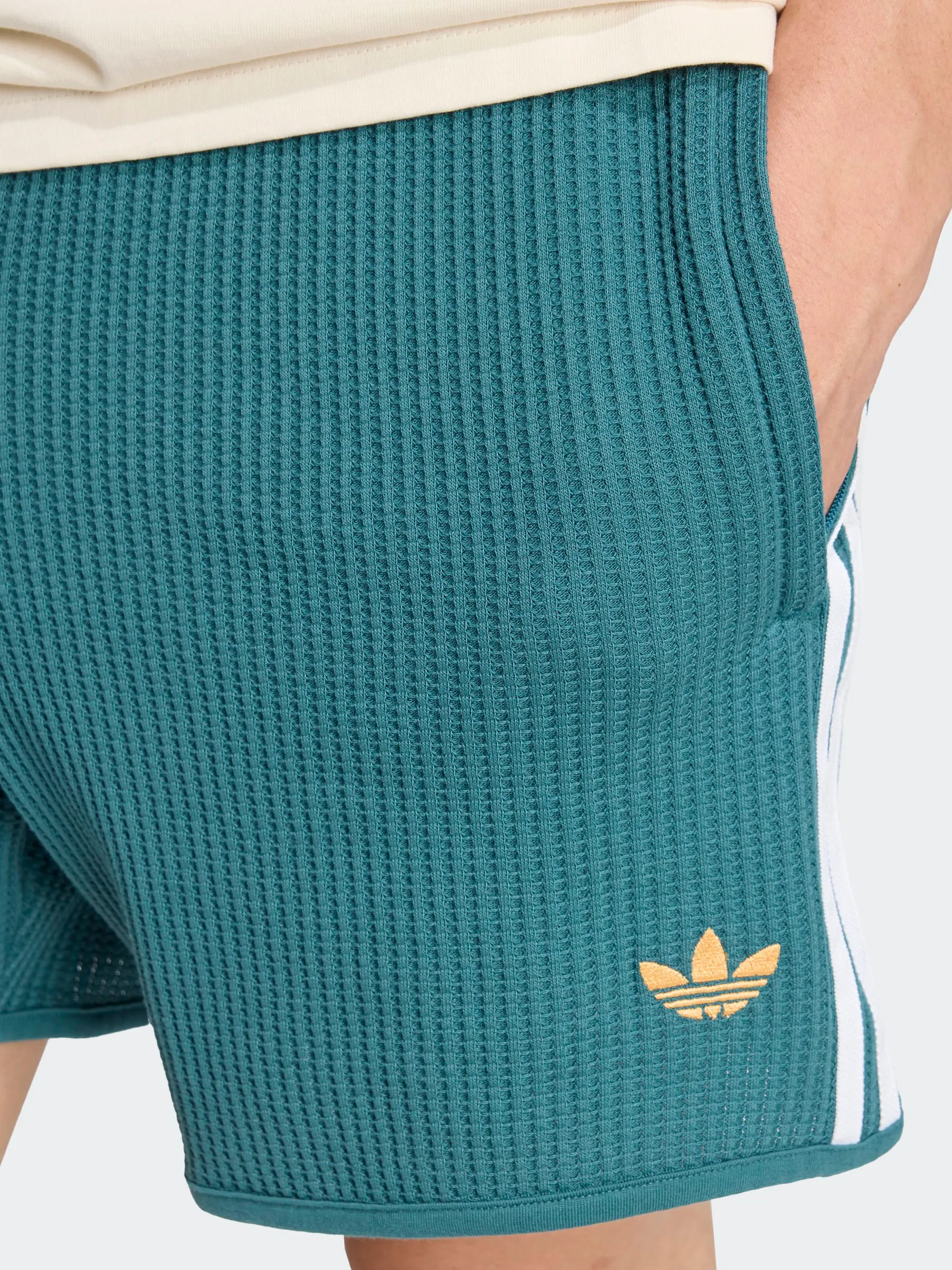 Waffle Knit Sprinter Shorts picnic clothes button fly