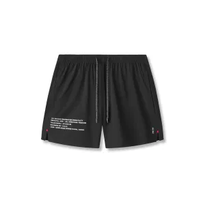 0942. Aerotex? 5" Training Short - Black Sporty Vibes Cold Weather Gear