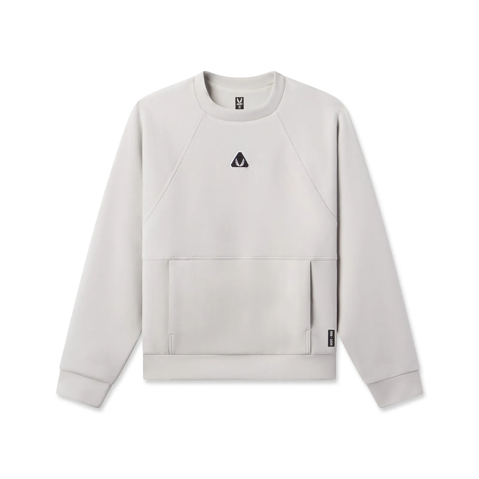 Unique Design 1020. Dri-Core? Oversized Crewneck - Light Grey