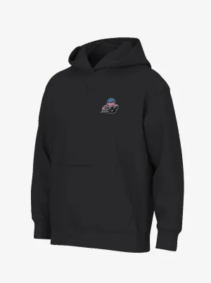 Feminine Style Retro Vibe Face Oka Character Hoodie